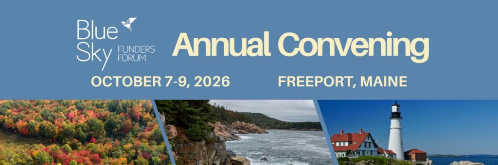 Maine 2026 Convening Blue Sky